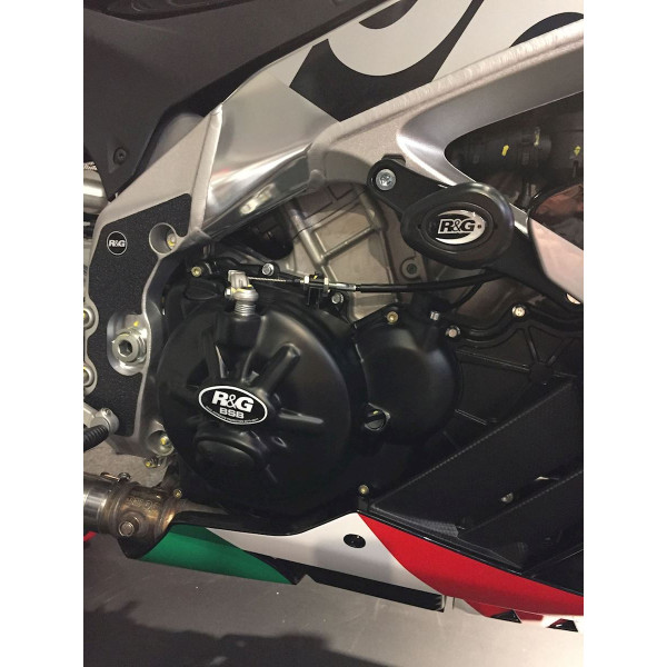 R&G Engine Case Covers - RACE SERIES - for Aprilia RSV4 '09-'14, Tuono V4 '11-'17 / 1100 (Factory) '15- '20 (RHS - Clutch)